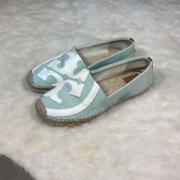 Tory Burch Shoes - Tory Burch Lonnie Espadrille-Ella Canvas Shoes, Size 8M
